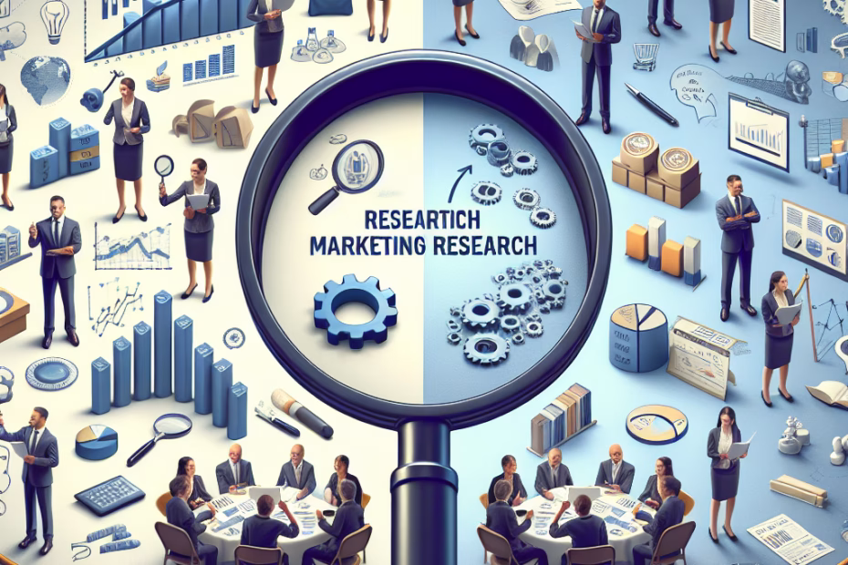 market research vs marketing research